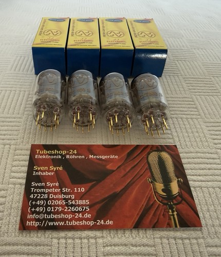 Ecc803s tube matched quad - quad, jj