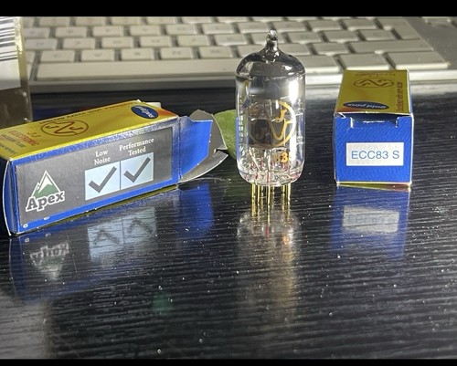 New ecc83 12ax7 matched - new, jj