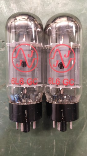 6l6 6l6gc vacuum tubes - jj,